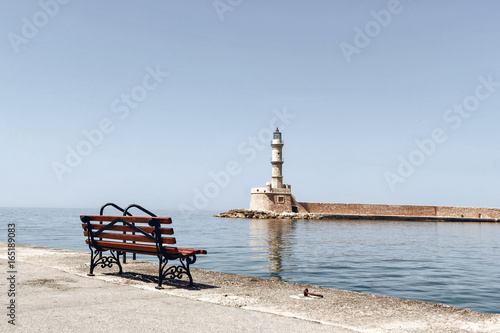 the lighthouse island of Crete