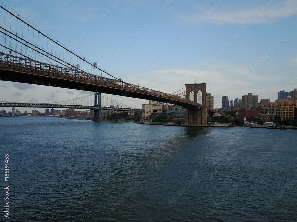 Brooklyn Bridge Drone