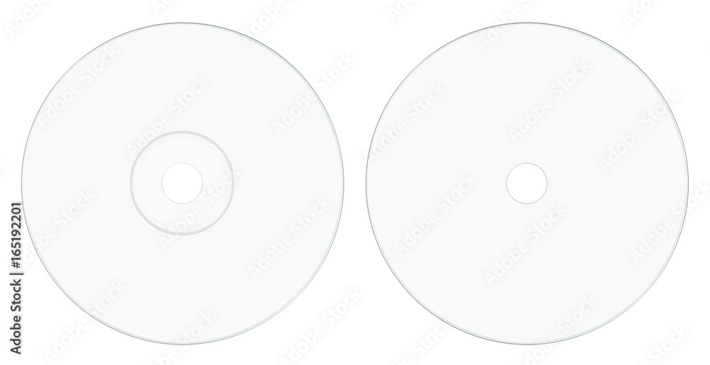 disc label side white disc label side white