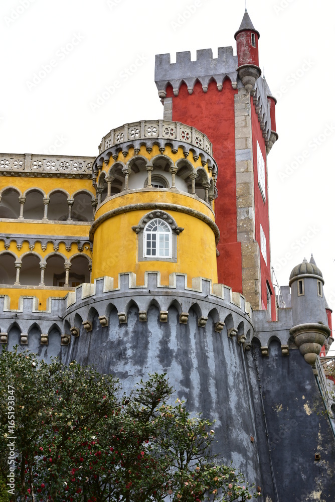 château palais Sintra Pena Portugal Lisbonne