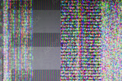 Digital glitch / Abstract background of a digital glitch.