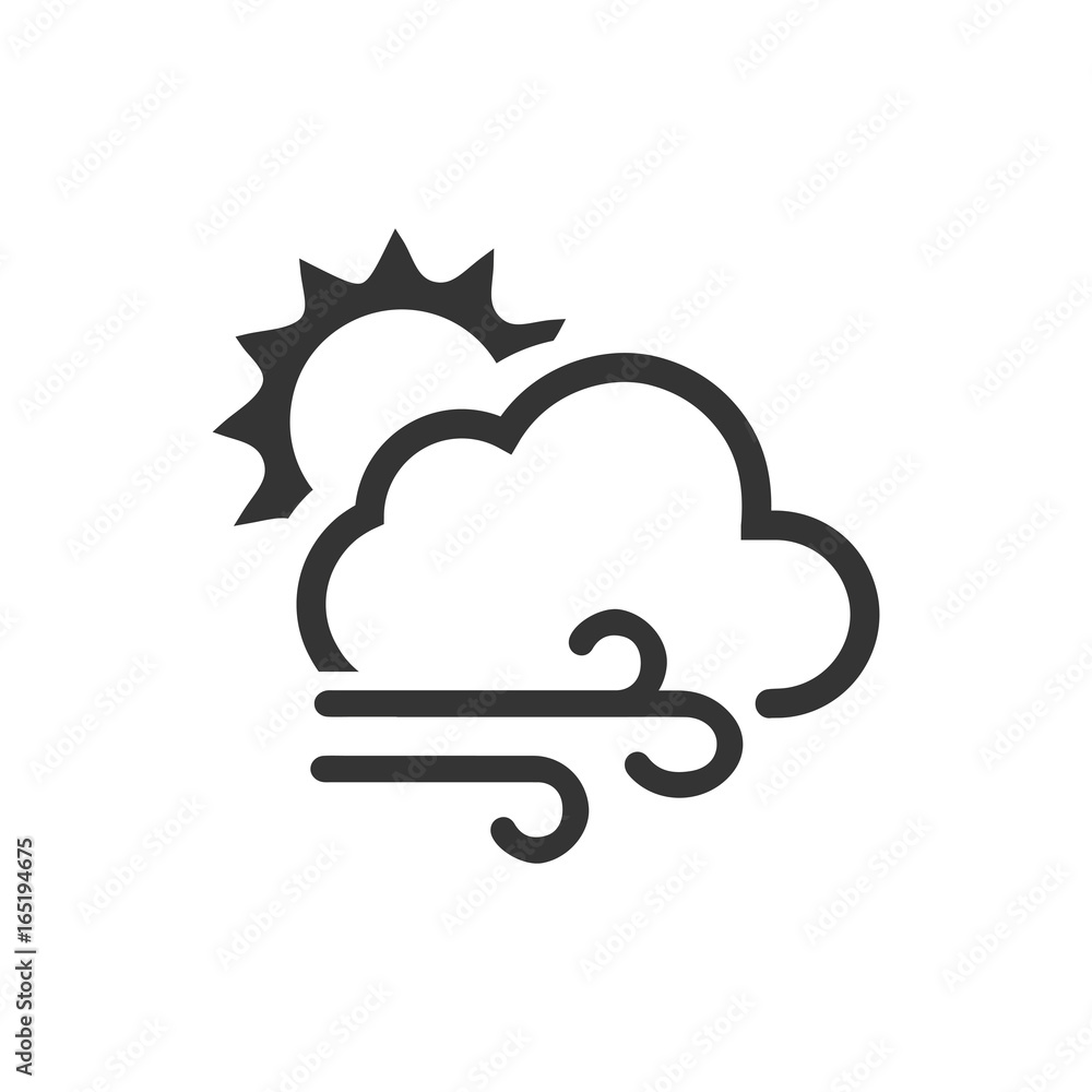 Cloudy Day Icon Cloudy Day Icon