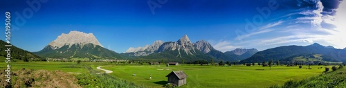 Berg Alpen Zugspitze Ehrwald Österreich Wandern
