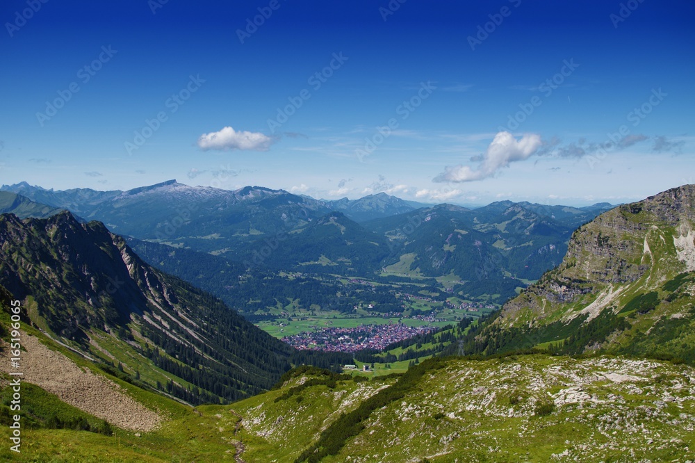Berge Alpen Oberstdorf Deutschland Österreich