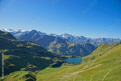 Berge Alpen Oberstdorf Deutschland   sterreich See