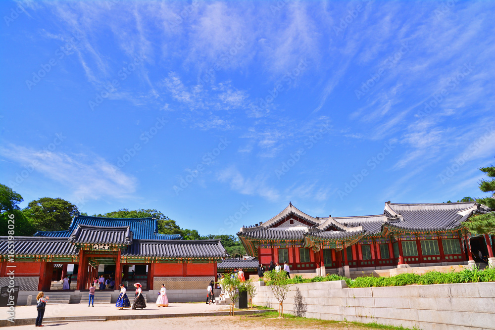 Beauty of Changdeok Palace in Seoul Beauty of Changdeok Palace in Seoul