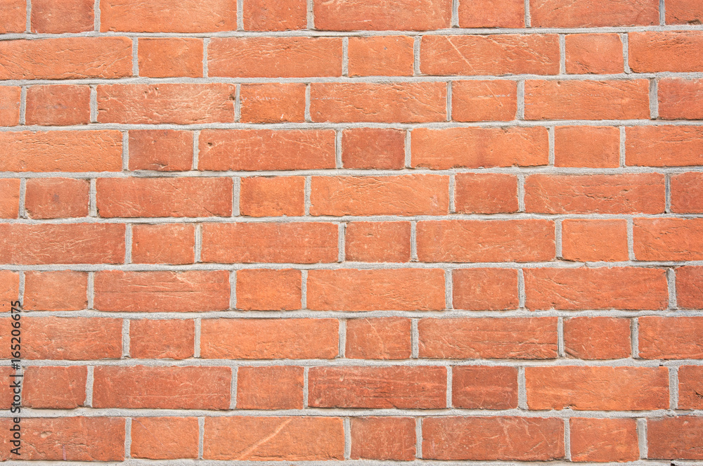 Obraz premium Scratched Brick Wall