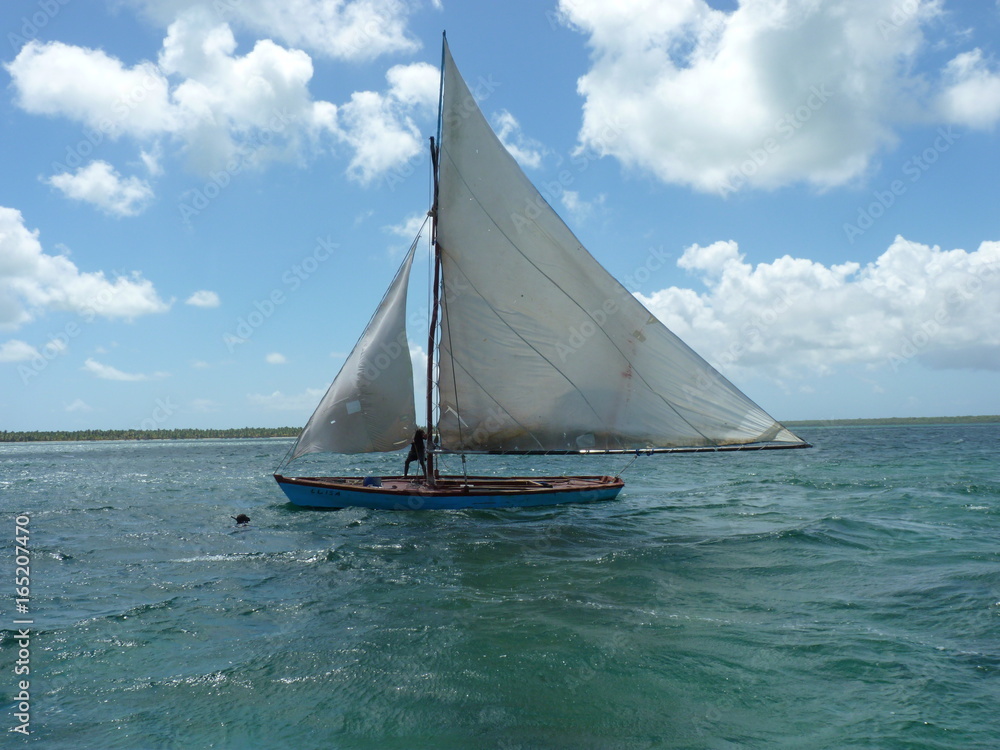 Fototapeta premium Bateau de pêcheurs