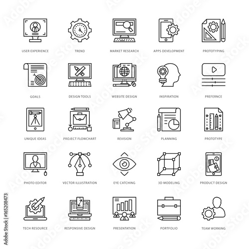Web Design and Development Vector Icons 4