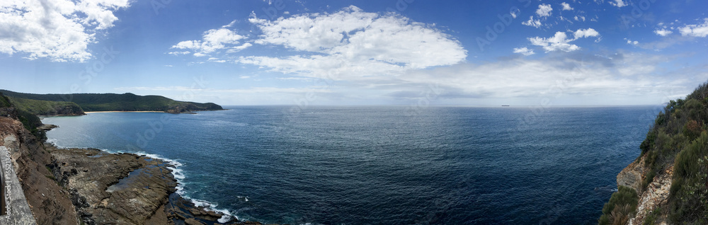 Coast Panorama in New South Wales Australia