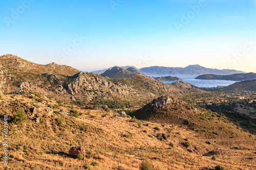 Mountains near sogut village in Marmaris, Turkey