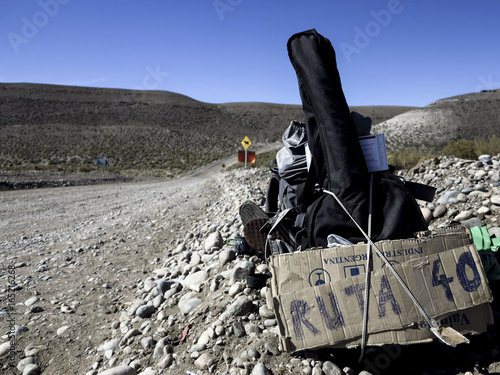 Hitchhiking across Patagonia, Ruta 40, Argentina