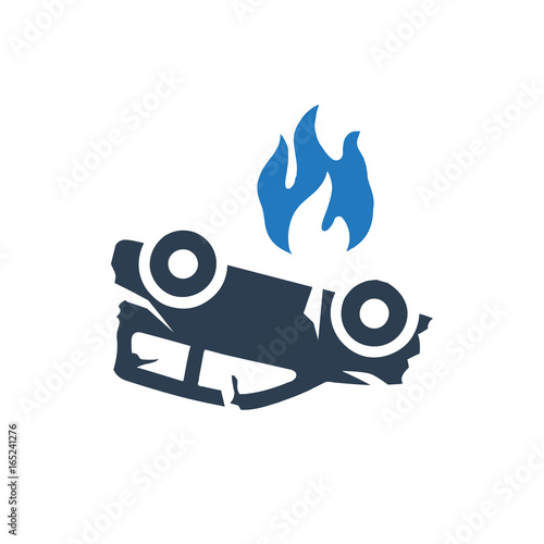  Car Crash Icon