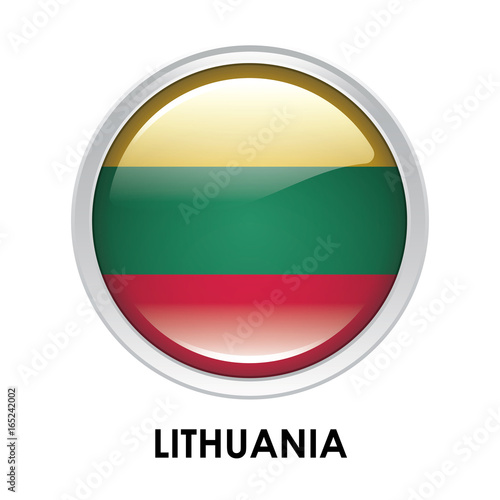 Round flag of Lithuania Free Download Round flag of Lithuania - GFXLoad