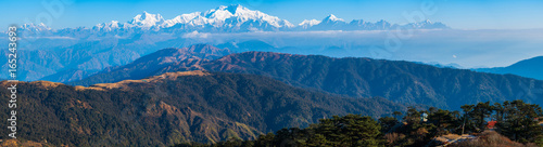 Kangchenjunga mount landscape © happystock