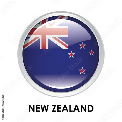 Free Download Round flag of New Zealand - GFXLoad
