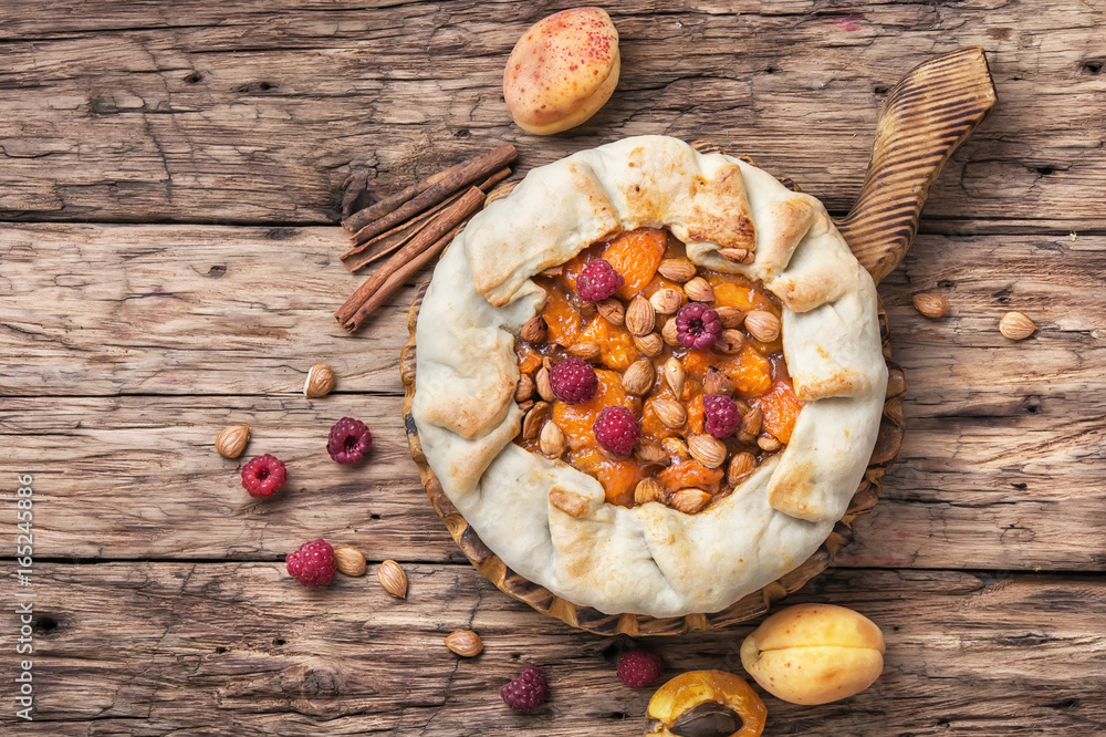 Apricot tart pie Apricot tart pie