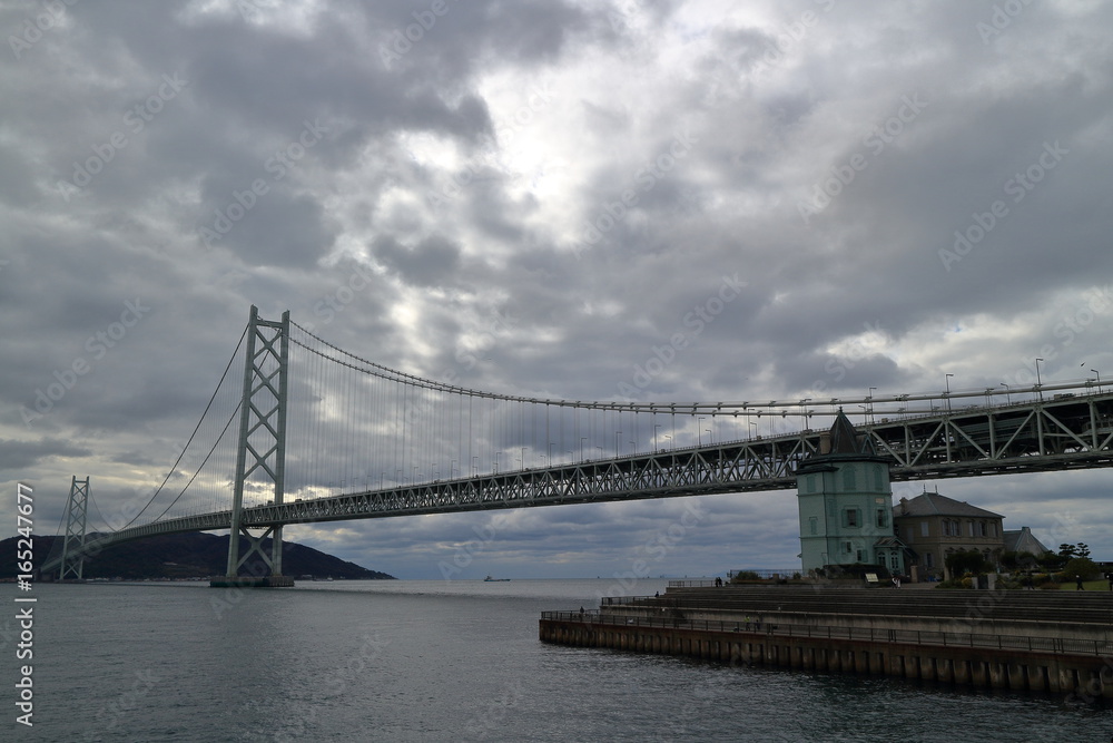 Fototapeta premium 明石海峡大橋
