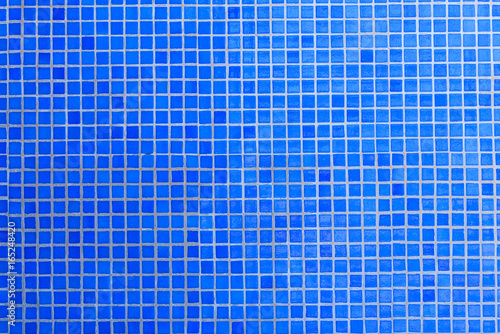 Small blue tiles