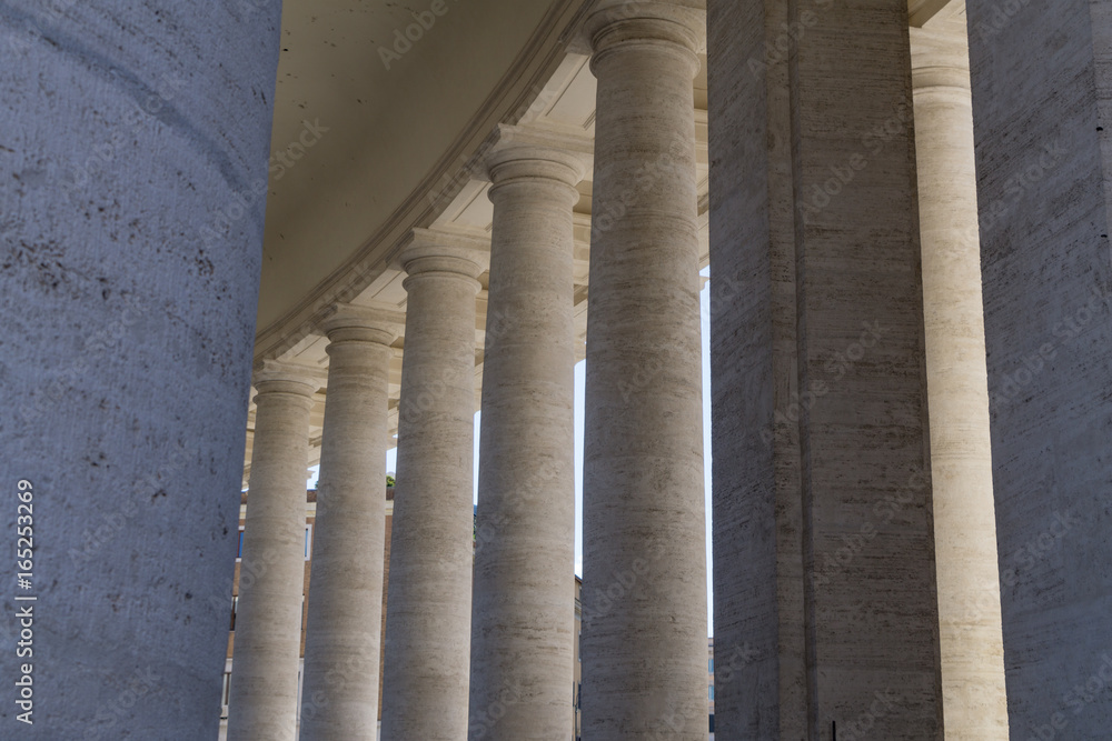 Vatican City St Peters Square Columns Vatican City St Peters Square Columns