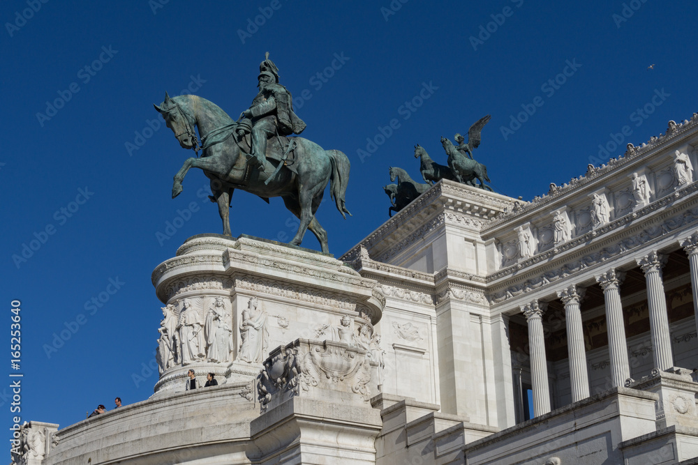 Altare della Patria (Victor Emmanuel) Horseman Statue