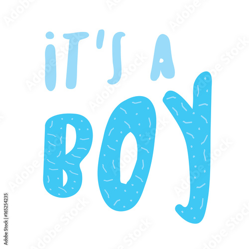 It's a boy! banner