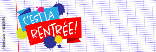 C'est la rentrée