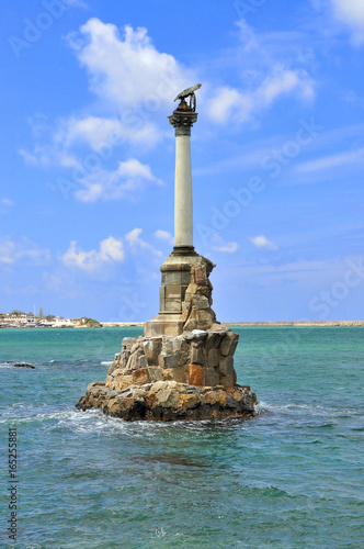 Sevastopol. Monument to the scuttled ships