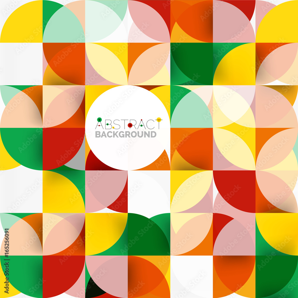Modern geometrical abstract background circles Modern geometrical abstract background circles