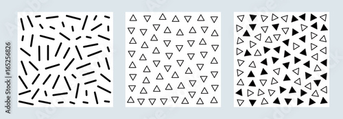 Geometric vector pattern
