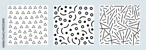 Geometric vector pattern