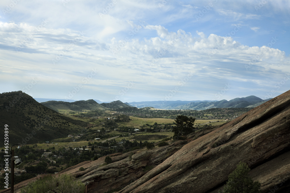 Colorado mountain landscape 