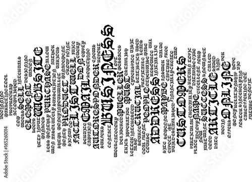 THE MOST CRUCIAL ELEMENT TO SUCCESS Text Background Word Cloud Concept