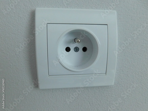 Obraz na płótnie Electric socket in house