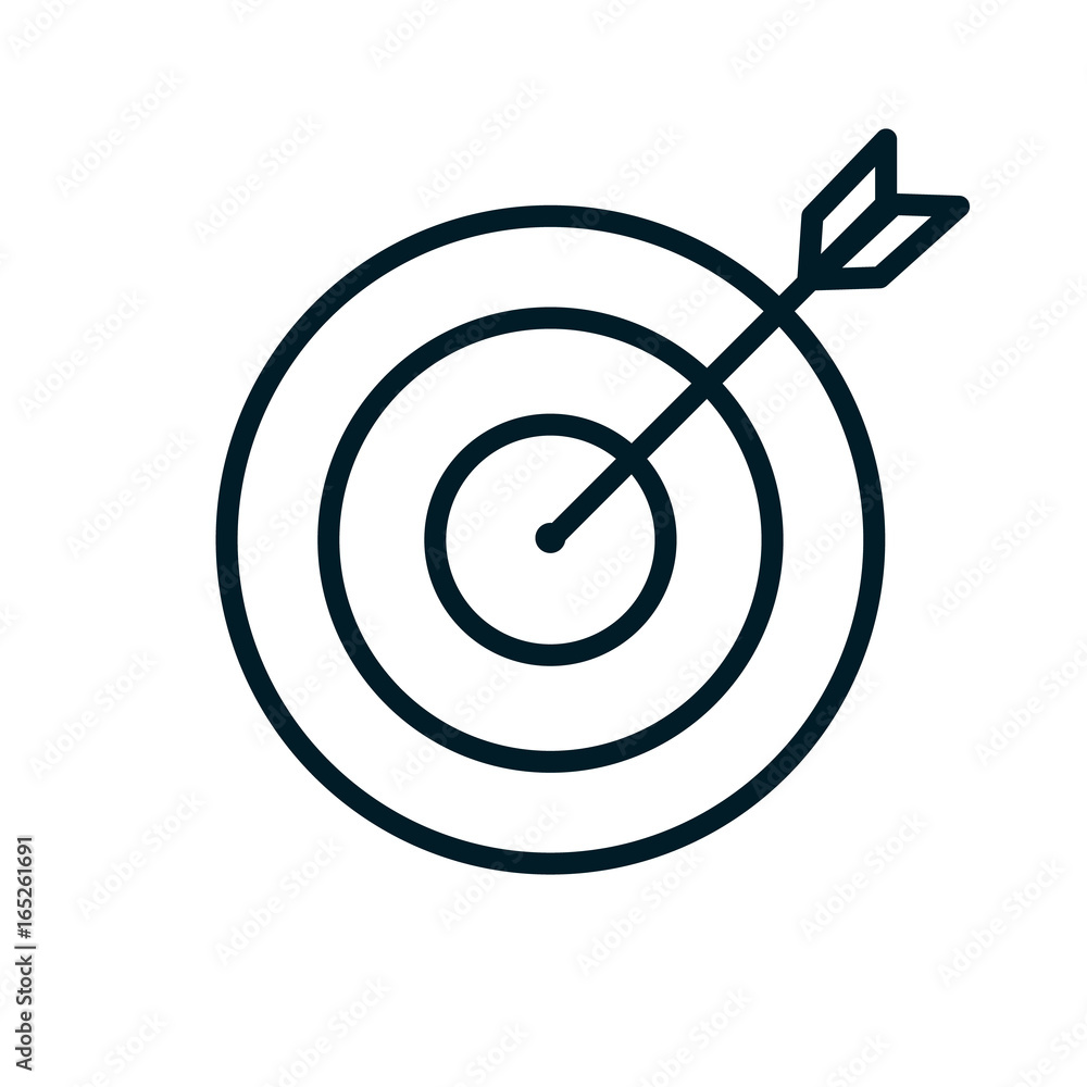 target arrow - Simple icon target arrow - Simple icon