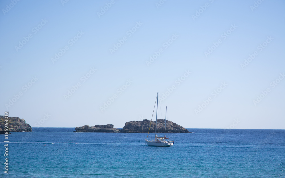 Obraz premium Greek sea view
