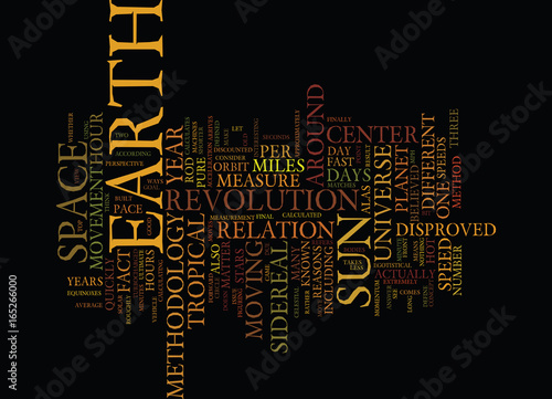 THE EARTH IS A HOT ROD Text Background Word Cloud Concept
