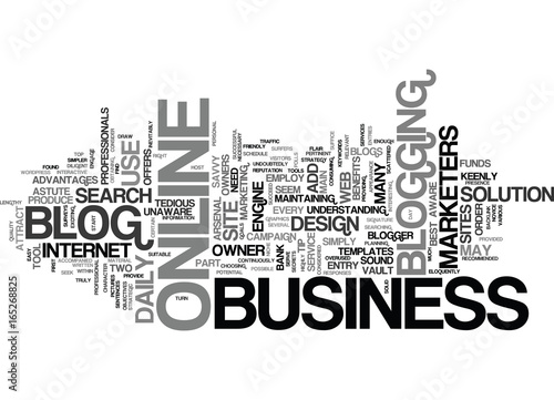 THE DAILY SCHEDULE OF A BLOGGER Text Background Word Cloud Concept