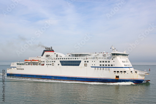 Ferry in the English Channel © Jenny Thompson