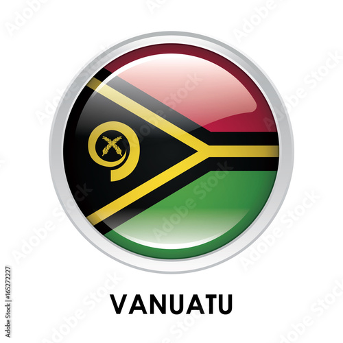 Free Download Round flag of Vanuatu - GFXLoad