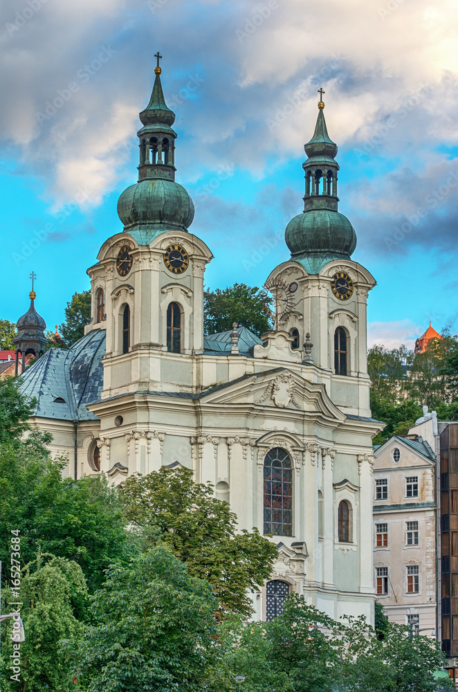 Church Of St. Mary Magdalene,Karlovy Vary Karlsbad - Czech Republic Church Of St. Mary Magdalene,Karlovy Vary Karlsbad - Czech Republic