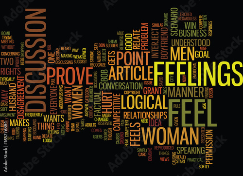THE ARGUEMENT WOMEN CAN T WIN Text Background Word Cloud Concept