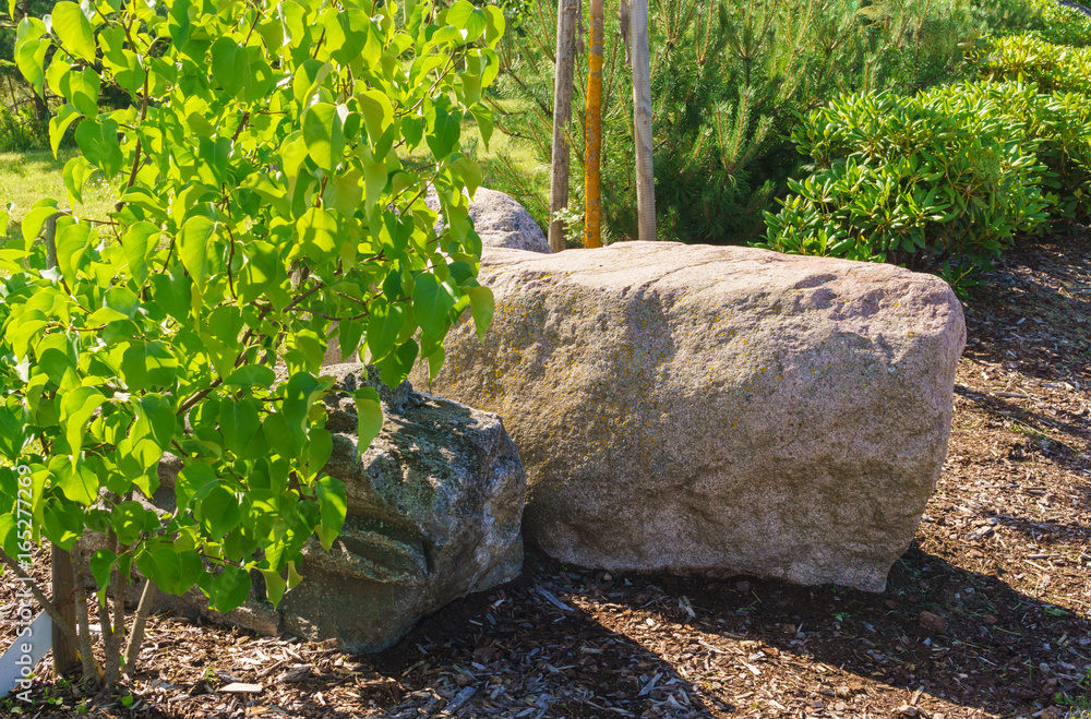 Scenery of stones in Koknese in the park Garden of Destinies in Latvia. July 2017. Scenery of stones in Koknese in the park Garden of Destinies in Latvia. July 2017.