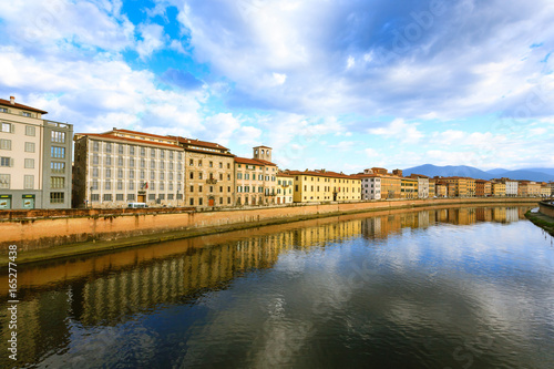 Pisa day view, Tuscany, Italy © elleonzebon
