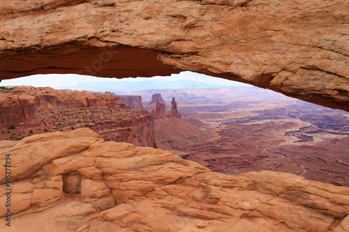 Mesa Arch in Canyonlands National Park.