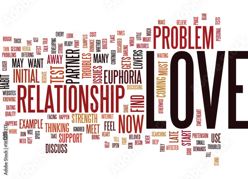 TEST IF YOUR LOVE WILL STAND ROUGH SPOTS Text Background Word Cloud Concept