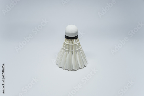 Shuttle Cock, Badminton Isolate in white Background