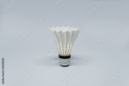Shuttle Cock, Badminton Isolate in white Background