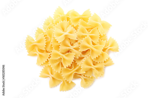 Pasta isolated on a white background