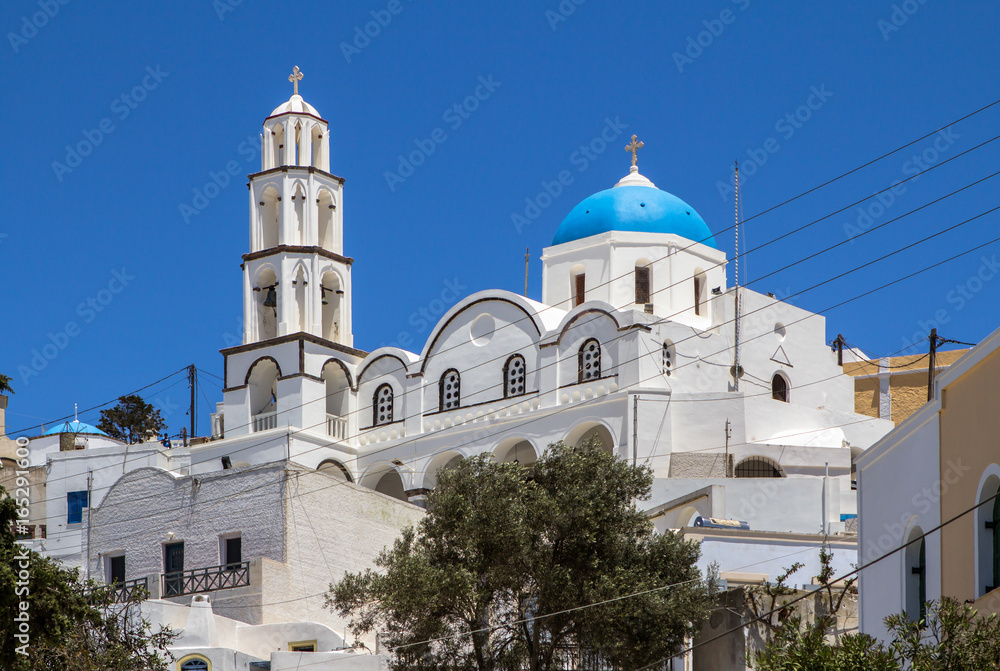 Orthodox Church in Santorini, Greece